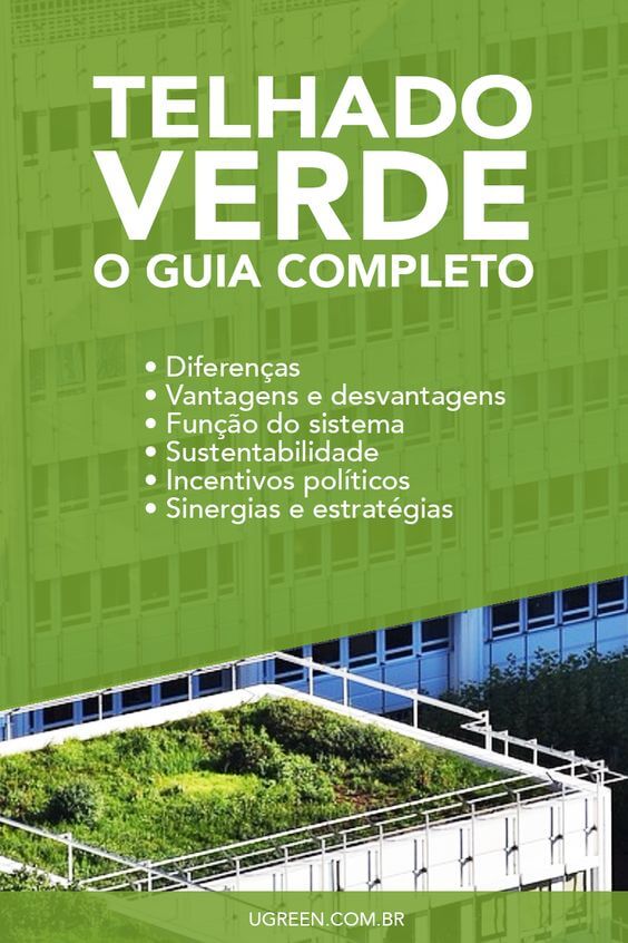 telhado verde