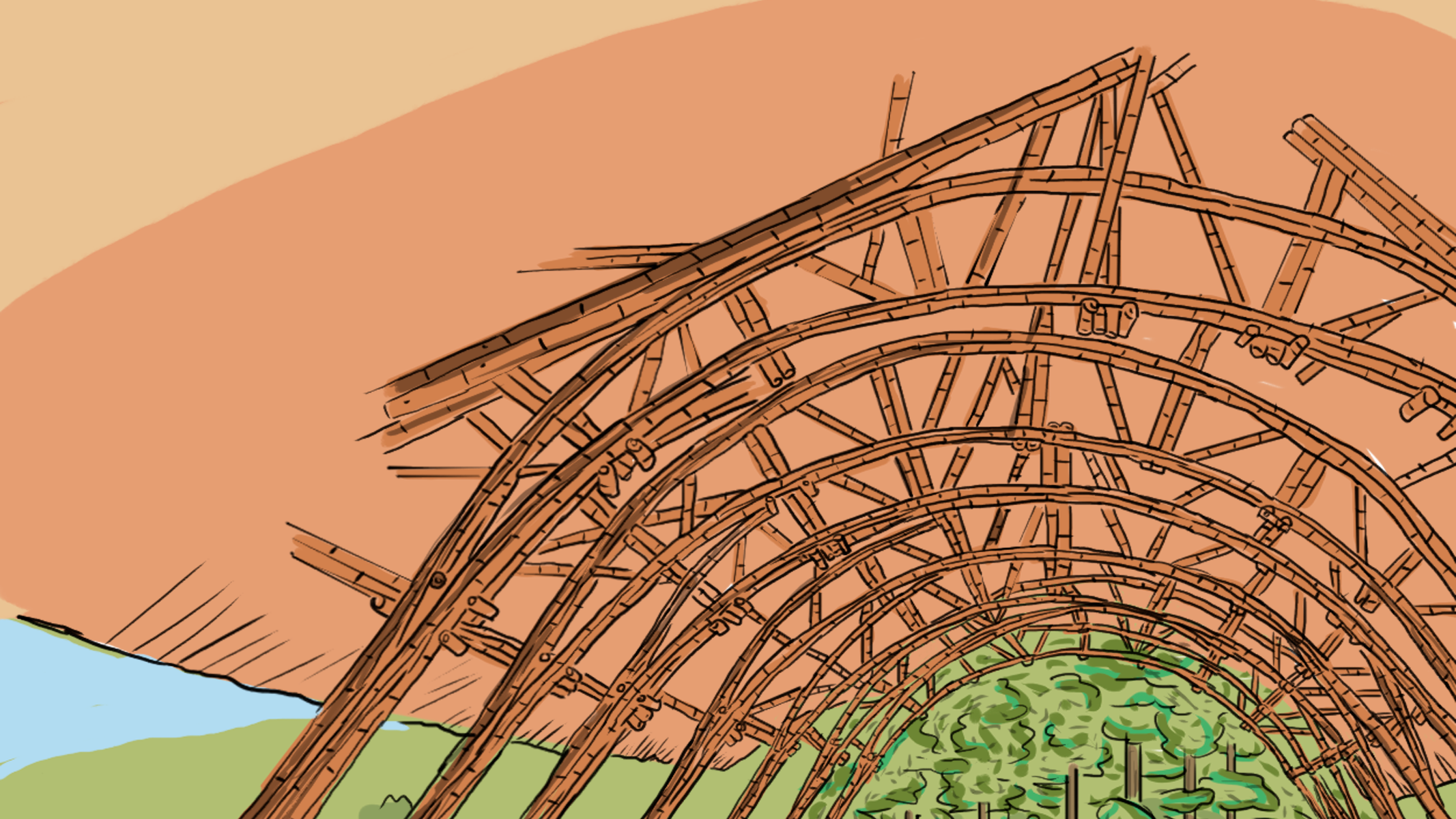 Passo a passo: Construindo um Pergolado de Bambu