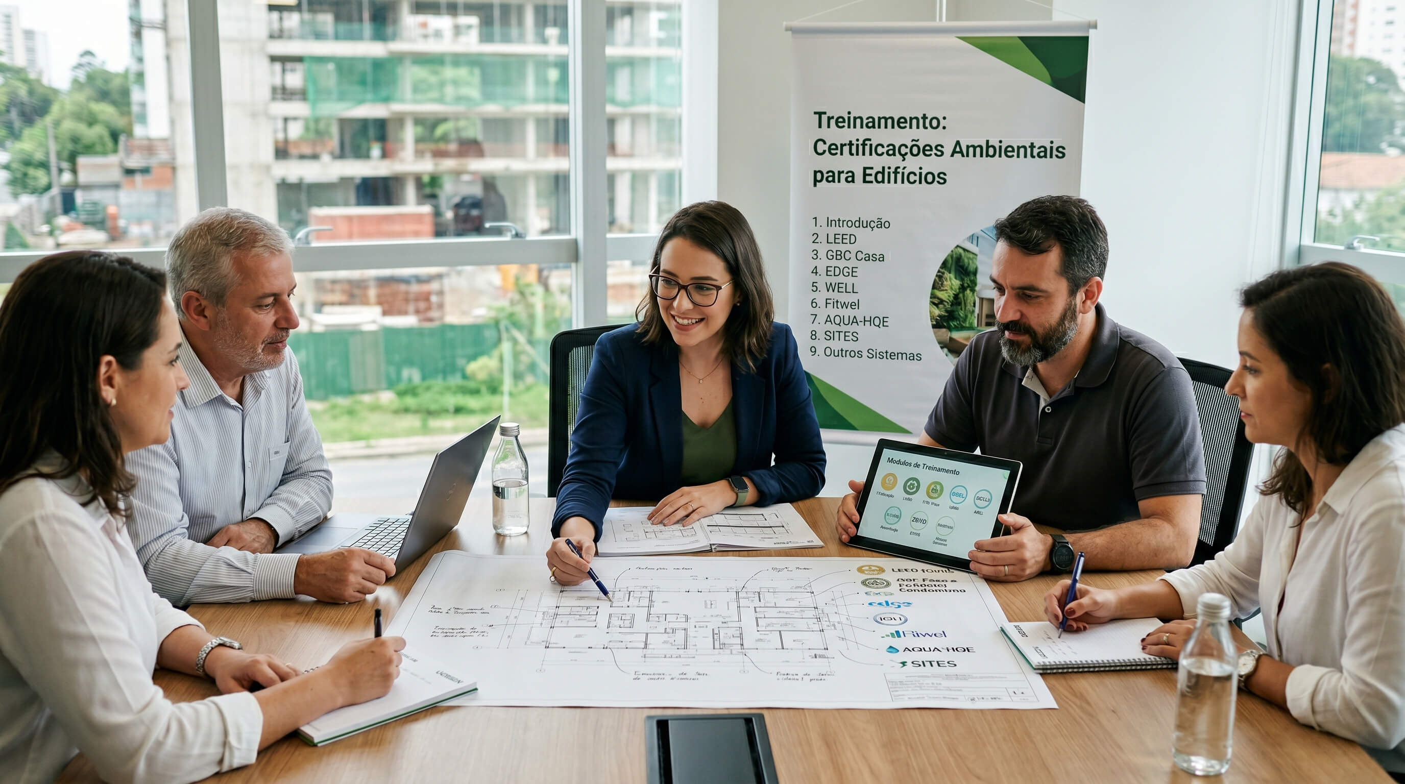 Treinamento em Certificações Ambientais para Edifícios