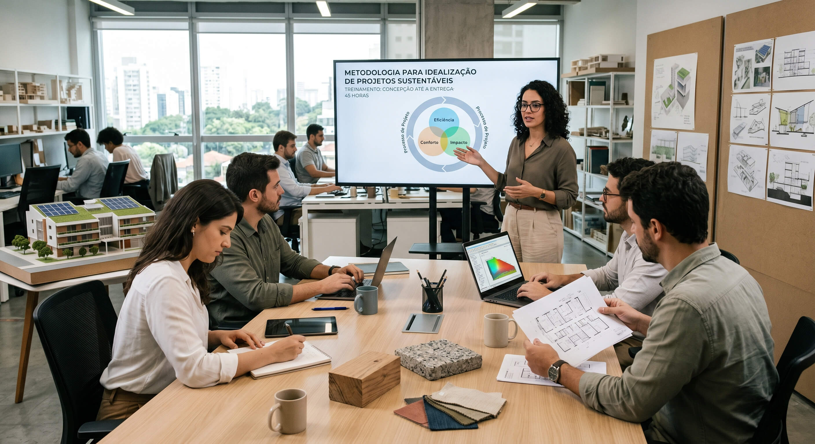 Treinamento em Projetos Sustentáveis para Arquitetos e Engenheiros
