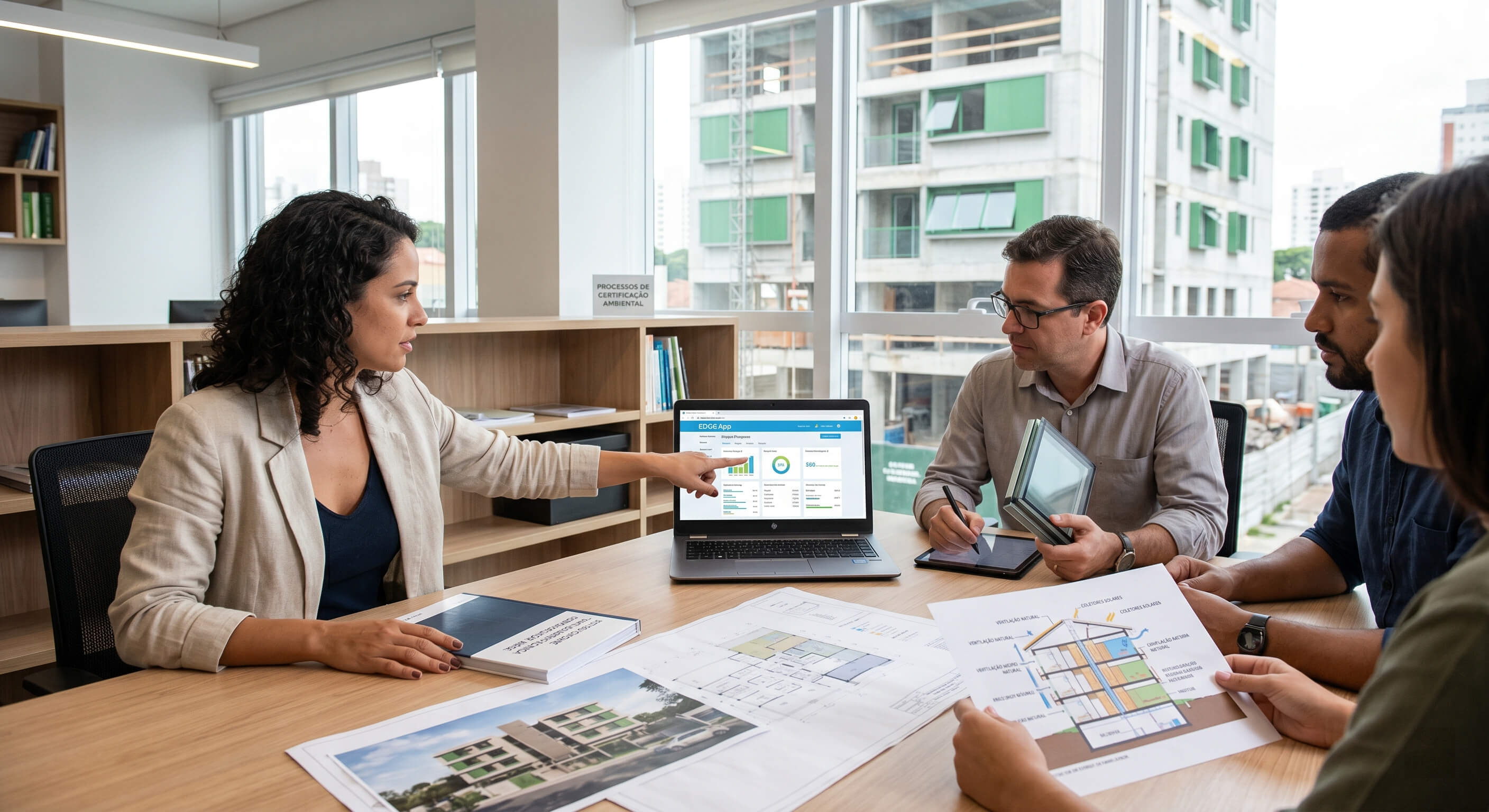 o que é a certificação EDGE certificação EDGE o que é como funciona processo certificação EDGE edificação EDGE IFC certificação ambiental edifícios certificado EDGE projeto e obra